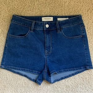 PacSun Super Stretch Shortie Dark Denim